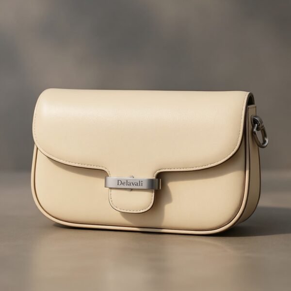Delavari Elegance Cream Satchel - Image 3