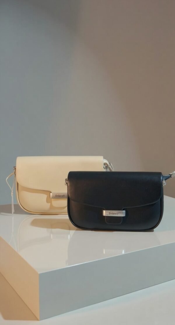 Delavari Elegance Cream Satchel - Image 2
