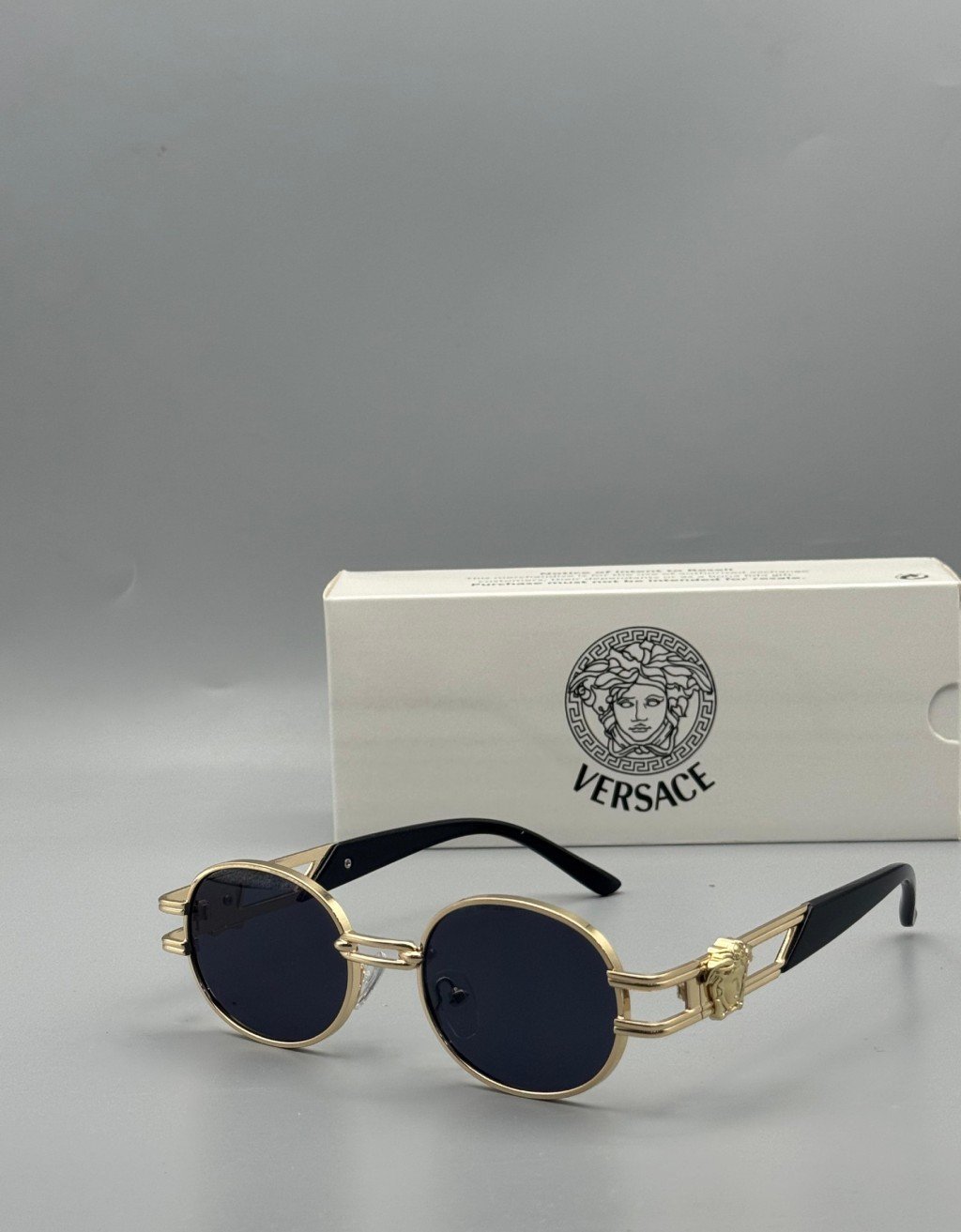Versace Retro Oval Frames