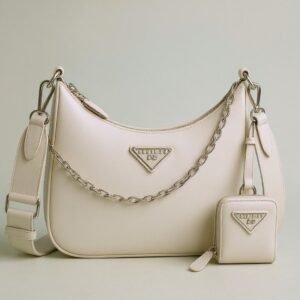 Prada Shoulder Bag in Cream