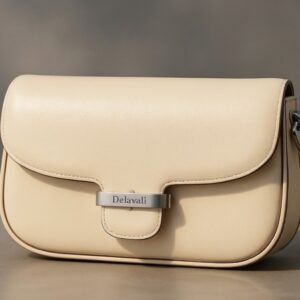 Delavari Elegance Cream Satchel