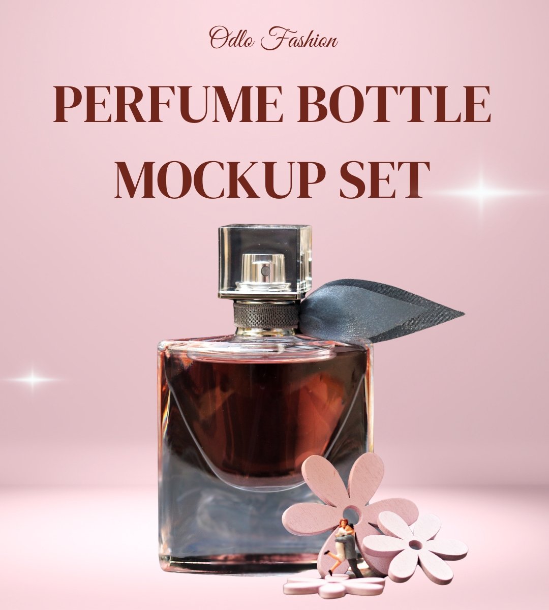 Perfume Bottle Mockup Set