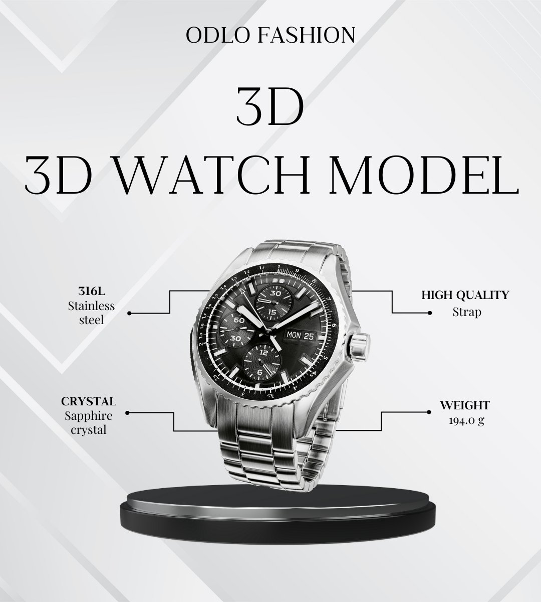 3D Watch Model