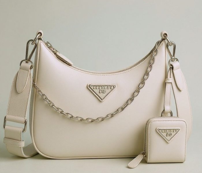 Prada Shoulder Bag in Cream