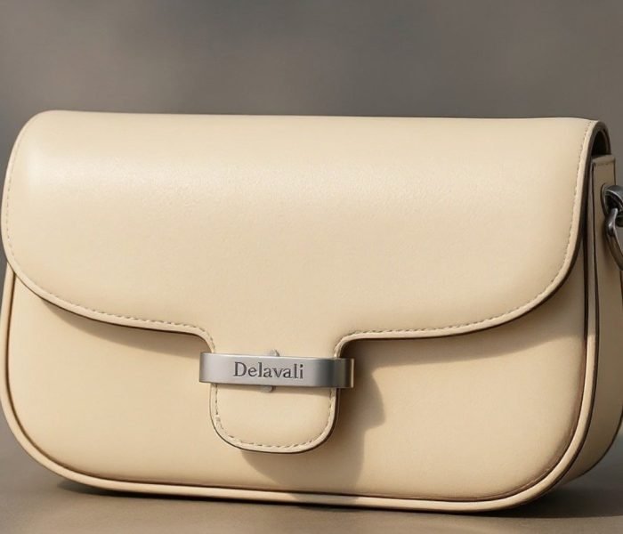 Delavari Elegance Cream Satchel