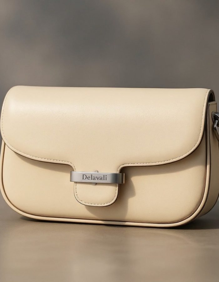 Delavari Elegance Cream Satchel